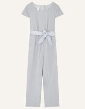 Shimmer Jersey Jumpsuit, Blue (PALE BLUE), large