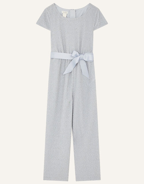 Shimmer Jersey Jumpsuit Blue Girls Jumpsuits Playsuits Monsoon Global