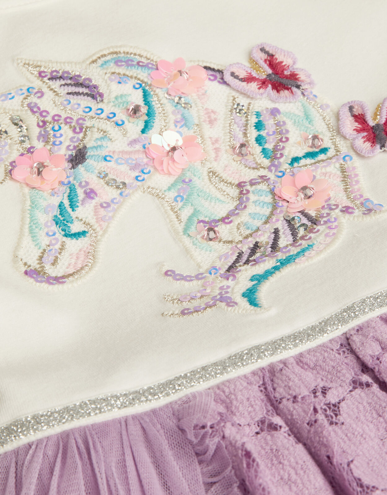 Monsoon unicorn disco dress online