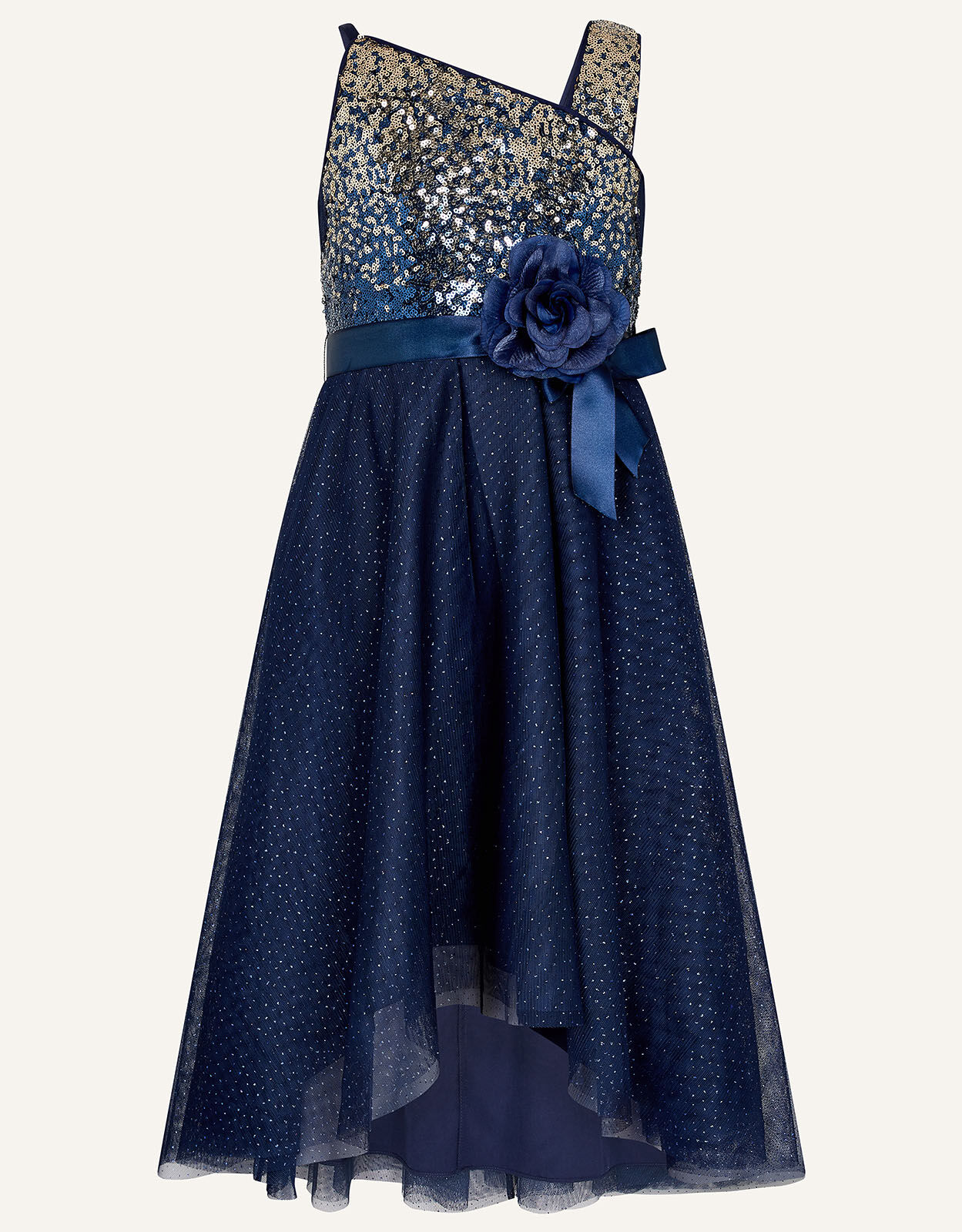 Monsoon girls navy dress shop