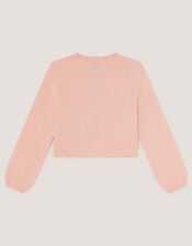 Harper Lace Cardigan, Pink (PINK), large