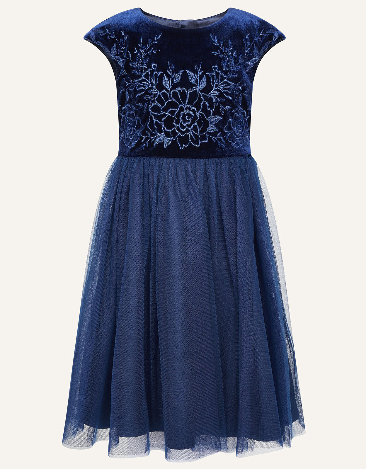 Monsoon navy girls dress 2025