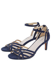 Hatty Gem Sandals, Blue (NAVY), large