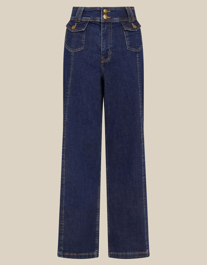 Renee Flared Jeans, Blue (INDIGO), large