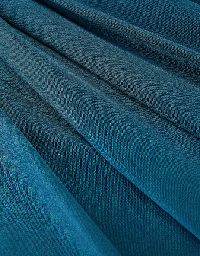 Tia Twist Prom Dress, Teal (TEAL), large