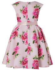 Deena Floral Scuba Dress, Pink (PINK), large