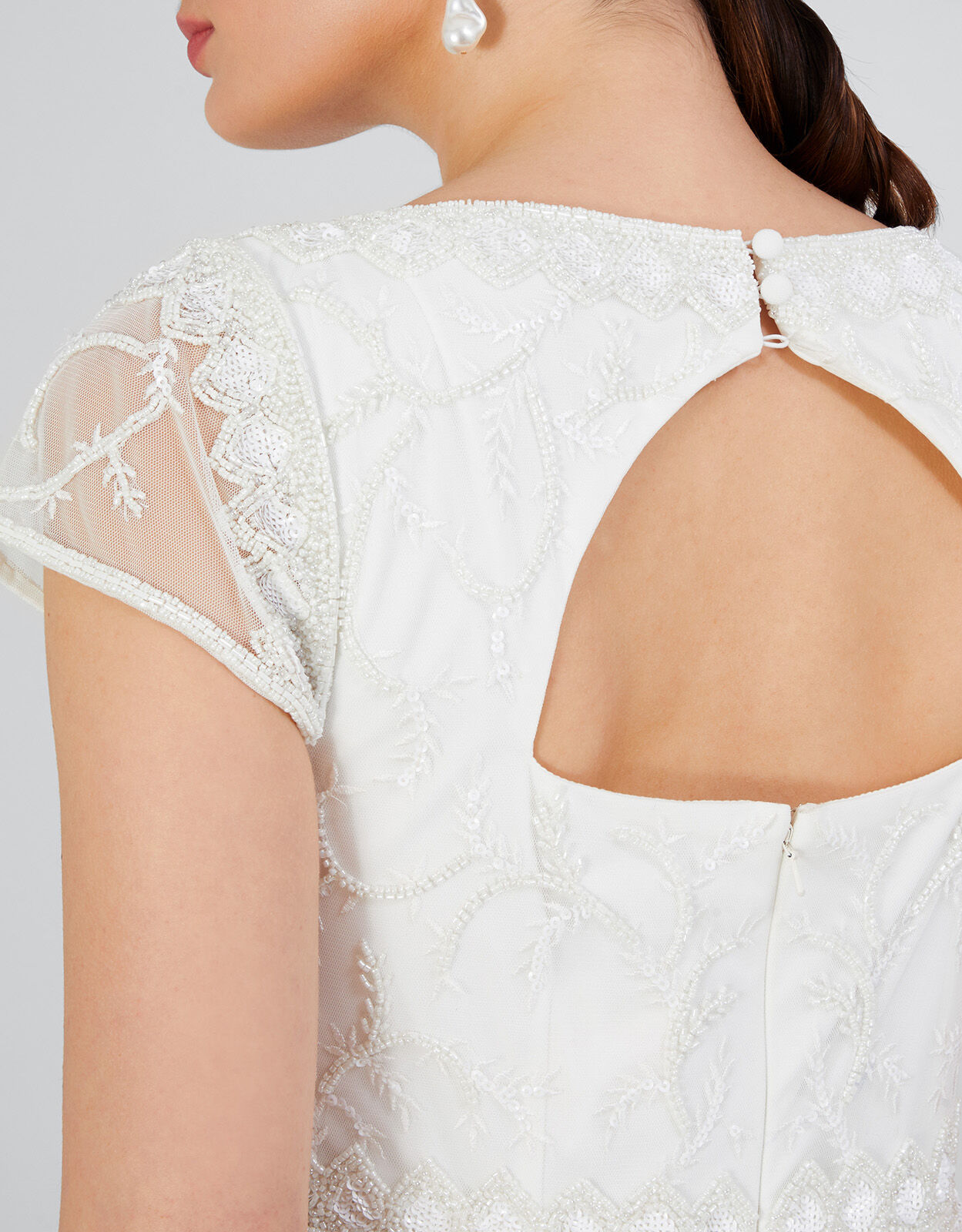 Simone Bridal Maxi Dress Ivory