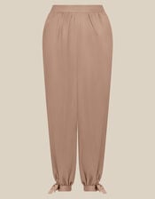 Ari Balloon Trousers, Brown (TAUPE), large