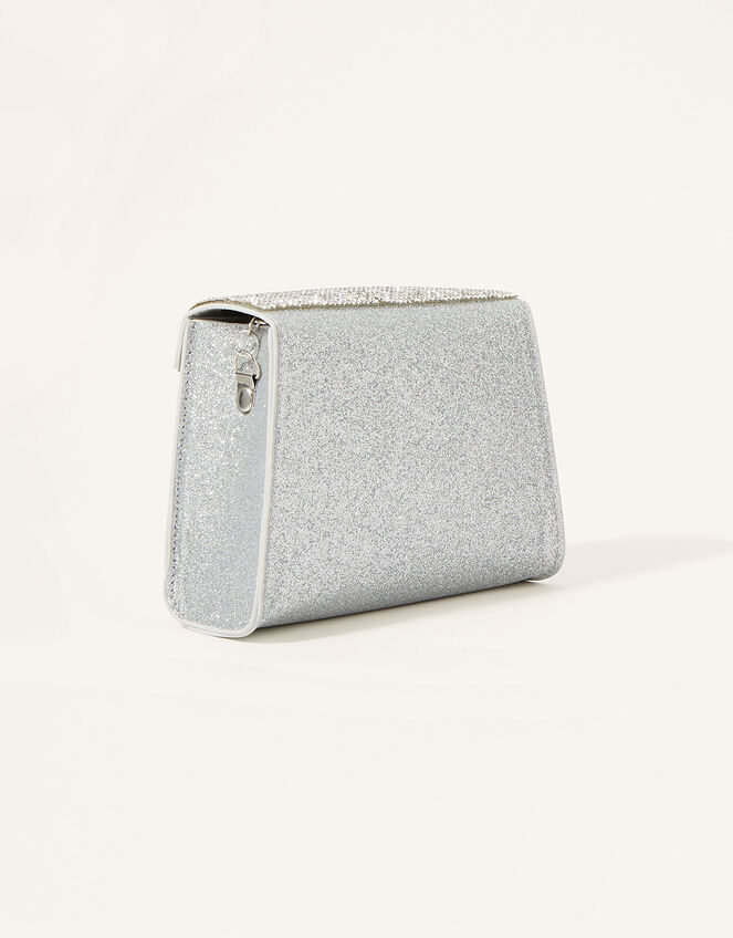 Dazzle Diamante Clasp Bag, , large
