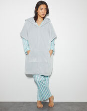 Hattie Blanket Hoodie, Grey (GREY), large