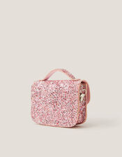 Mini Glitter Satchel Bag, , large