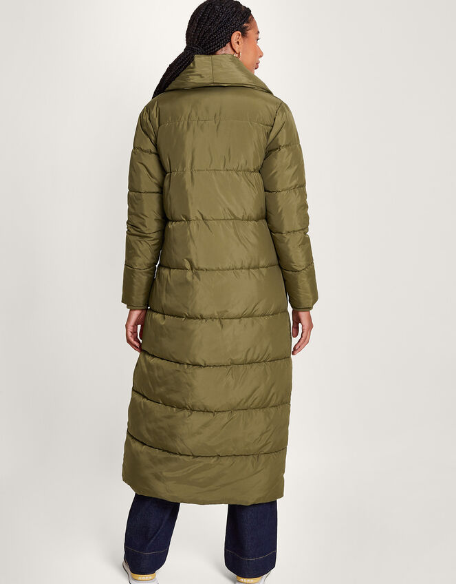 Shona Shaw Coat in Recycled Polyester, Green (GREEN), large