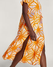 Santiago Sun Dress, Orange (ORANGE), large