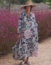 One Hundred Stars Block Floral Slouch Bag, , large