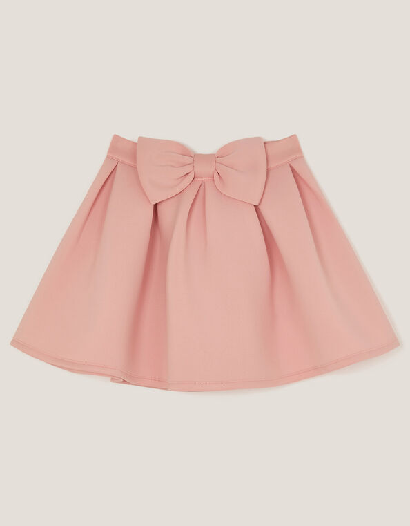 Bow Pleat Skirt, Pink (PINK), large