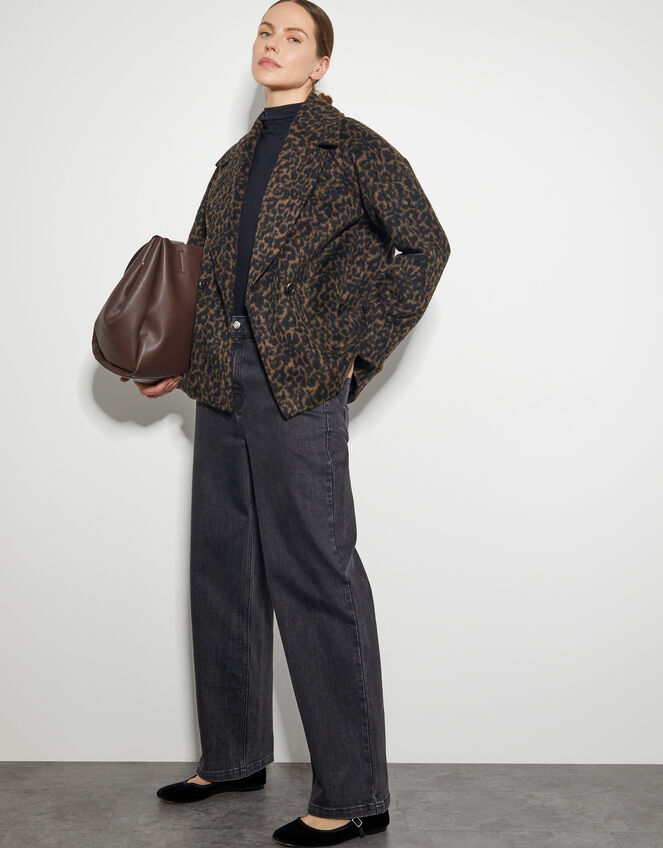 Autumn Leopard Lace Jacket