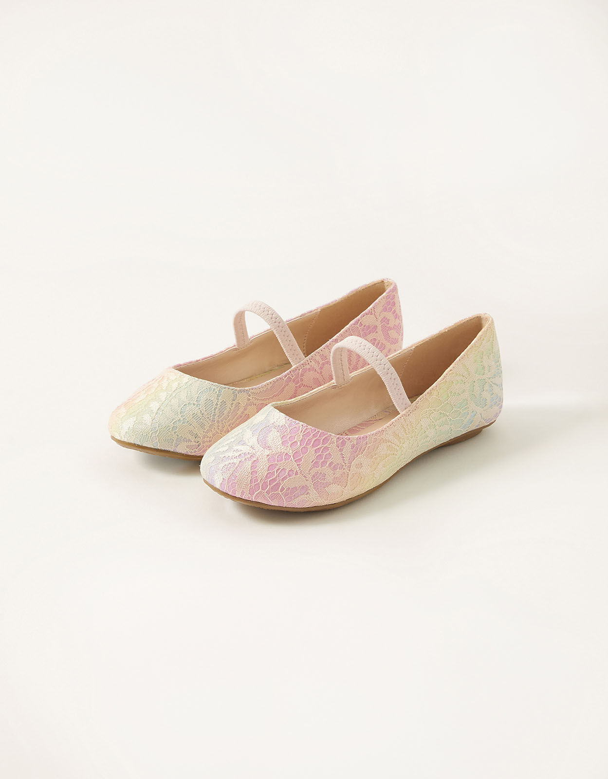 Rainbow ballerina shoes hot sale