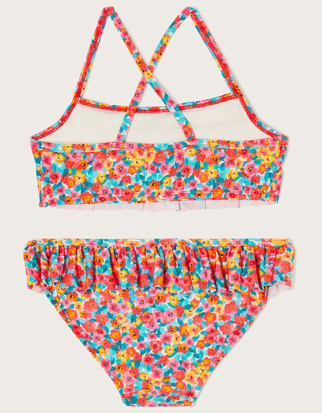 Ditsy Ruffle Bikini Set, Multi (MULTI), large