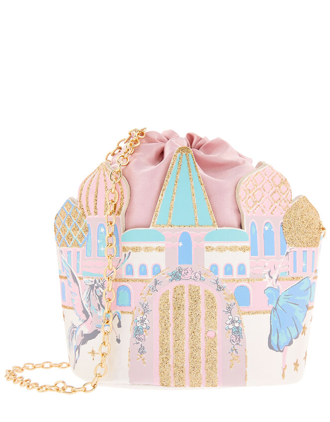 Fairy-Tale Castle Pouch Bag, , large