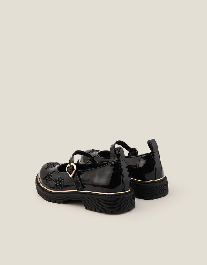 Star Parent Mary Jane Flats, Black (BLACK), large
