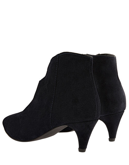 Low Vamp Suede Ankle Boots Blue Shoes Monsoon Global.