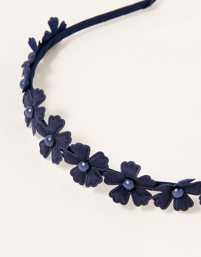 School Flower Headband, , large