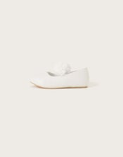 Corsage Walker Shoes, Ivory (IVORY), large