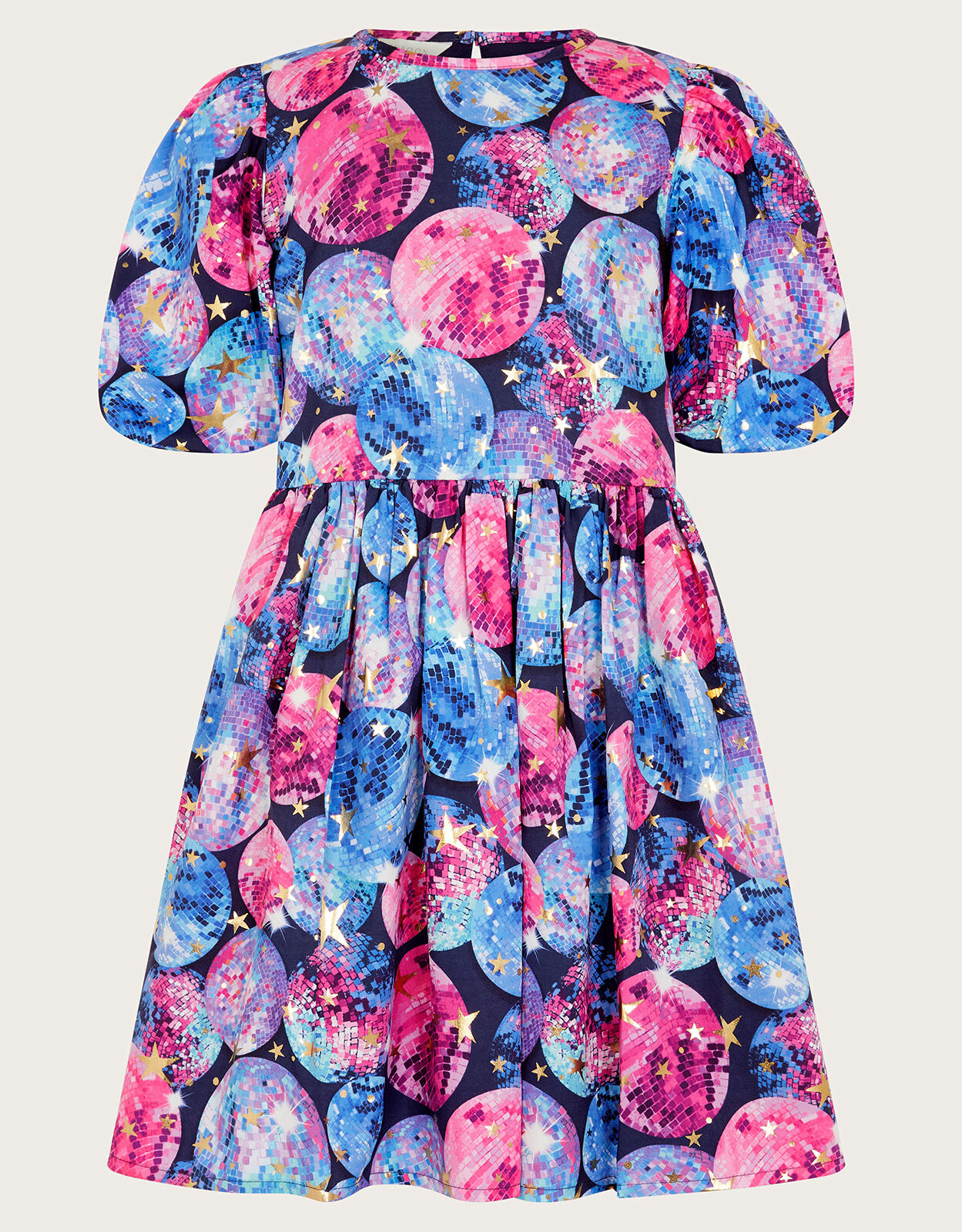Ball print dress clearance