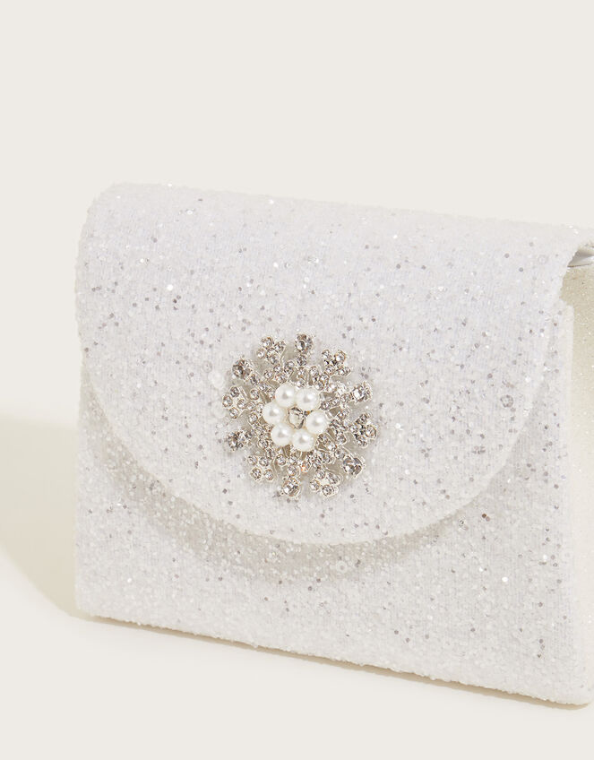 Sparkle Snowflake Mini Bag, , large