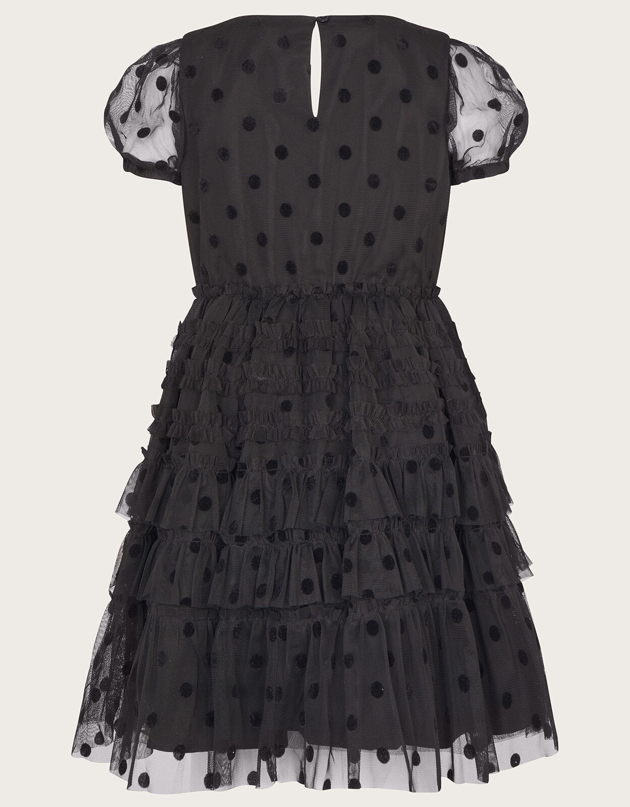 Mesh deals tiered dress