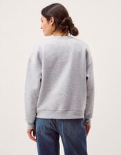 Savi Portobello Road Slogan Sweatshirt, Grey (GREY), large