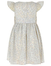 Baby Alanis Animal Print Dress, Grey (GREY), large