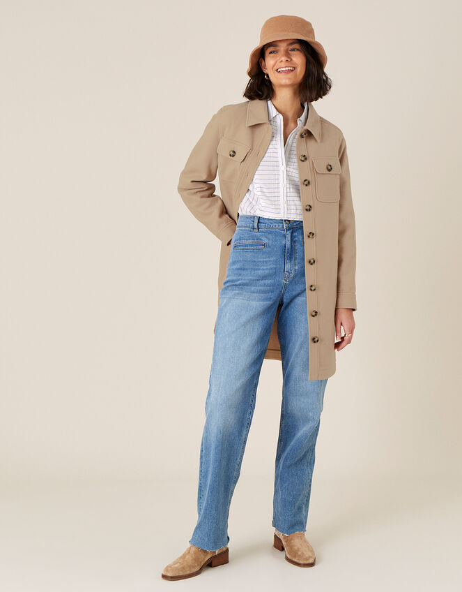 Sonya Shacket, Camel (OATMEAL), large