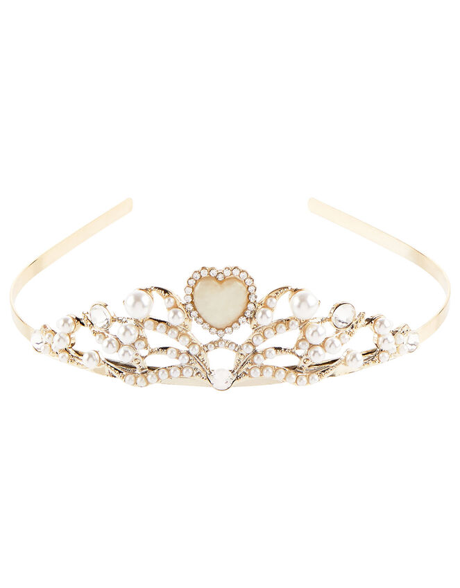Macey Heart Tiara, , large
