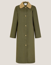 Lucy Trench Coat, Green (KHAKI), large