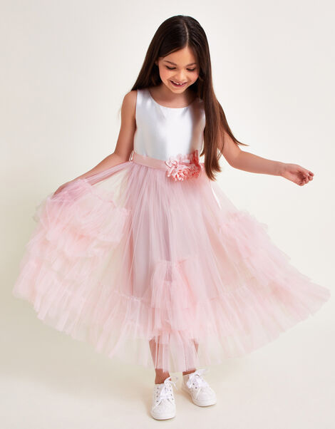 Sofia Ruffle Dress, Pink (PINK), large