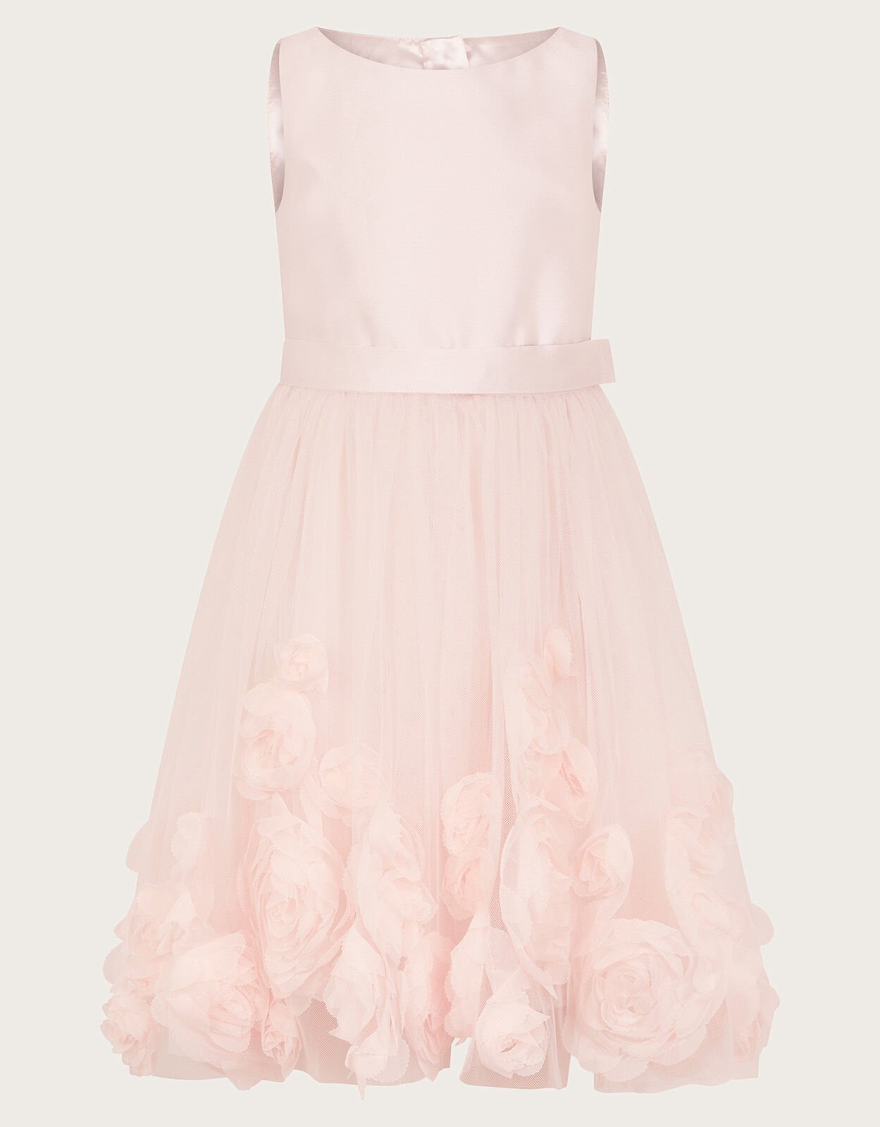Misty rose color top dress