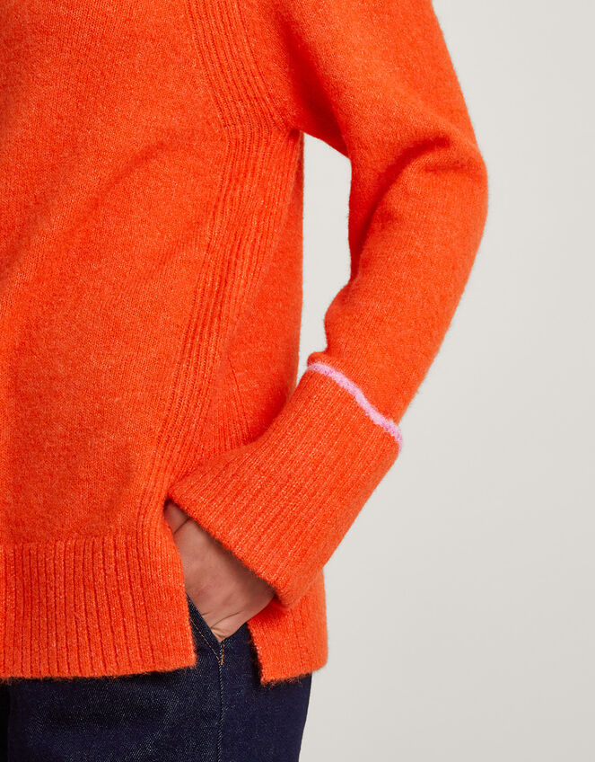 Oti Oversized Jumper, Orange (ORANGE), large