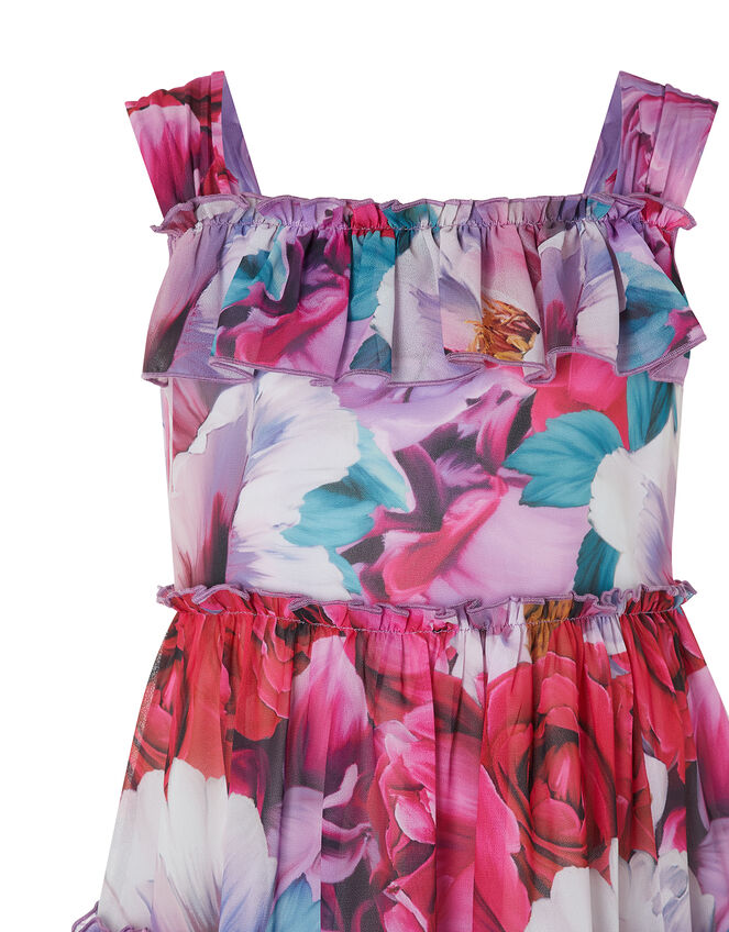 Tammy Floral Tiered Maxi Dress, Multi (MULTI), large