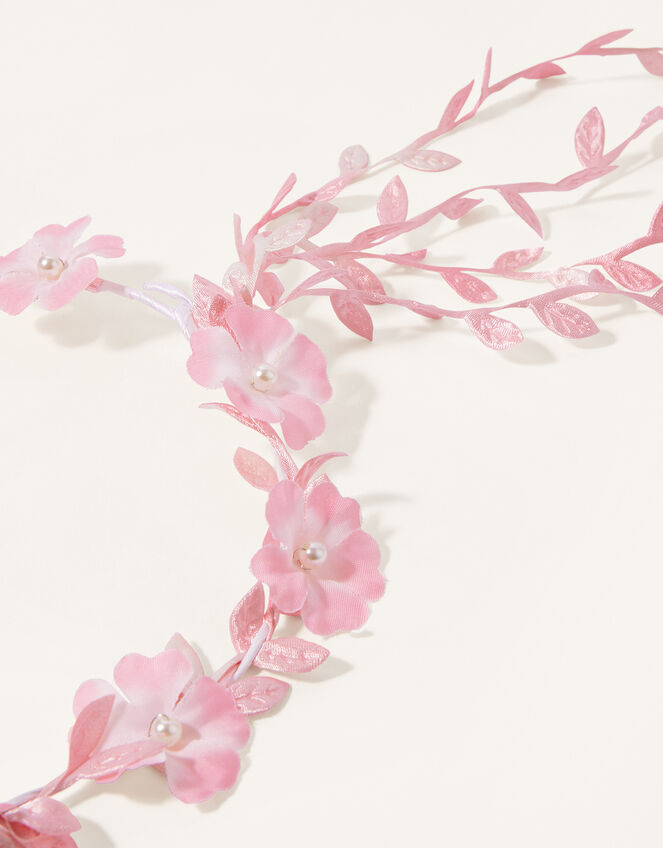 Pretty Flower Garland Headband, , large