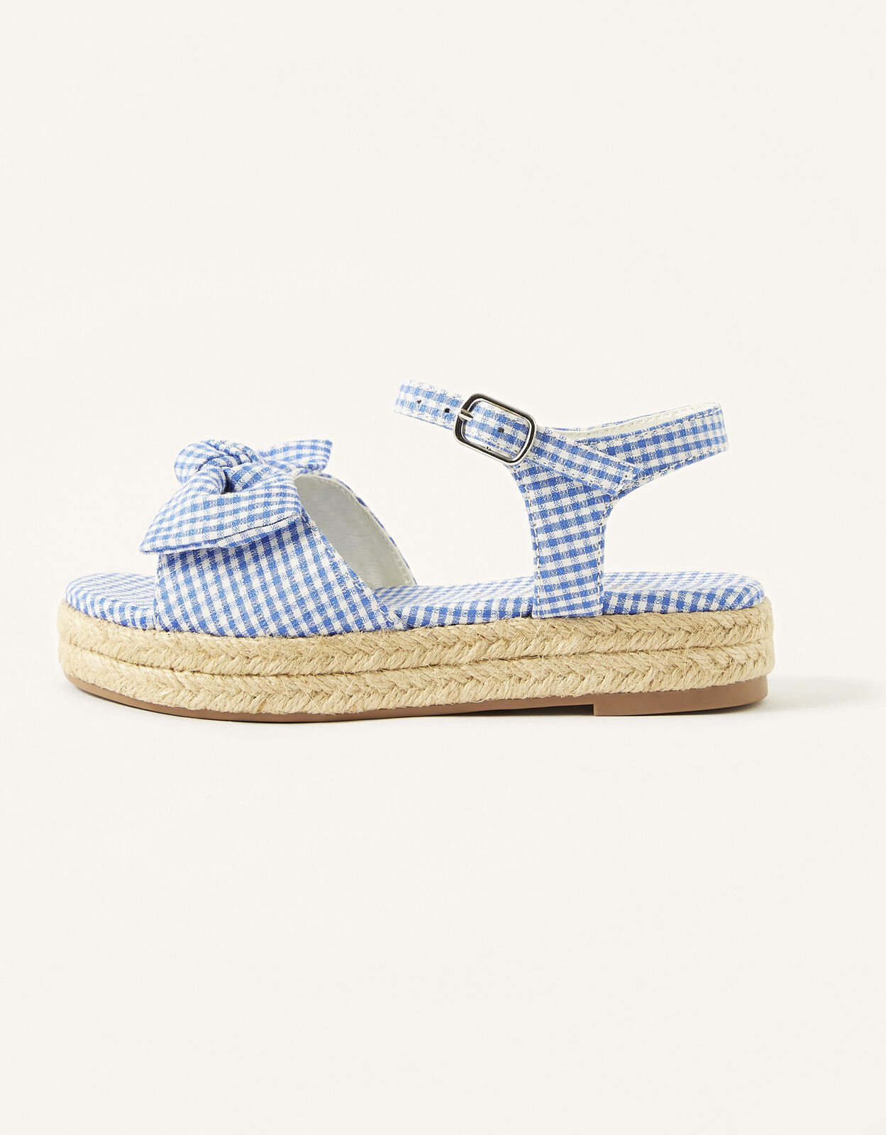 Gingham espadrilles clearance