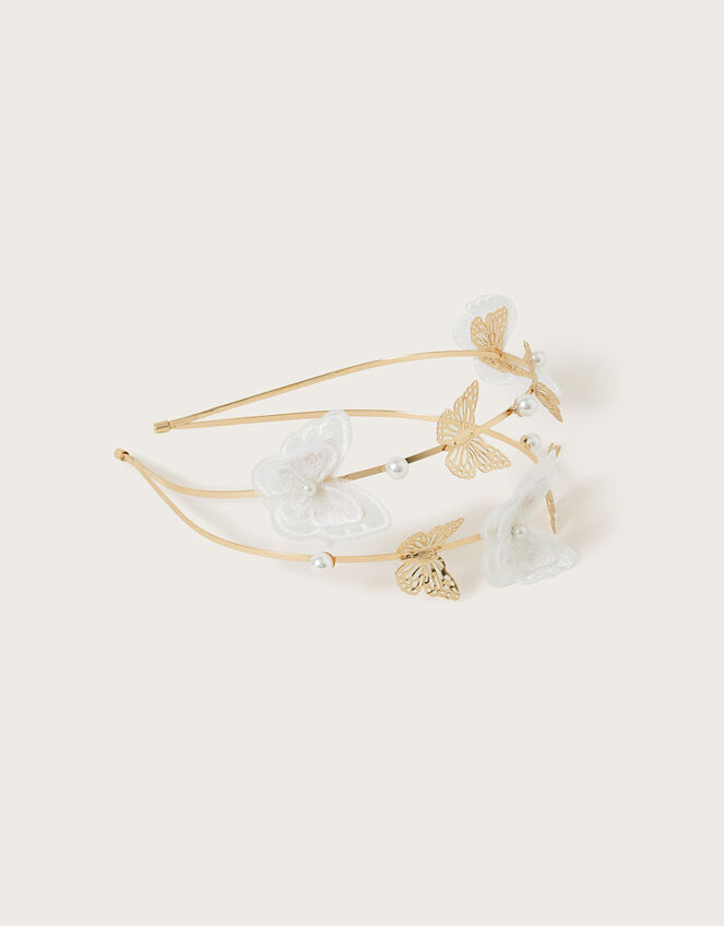 Lucy Lacey Butterfly Headband, , large