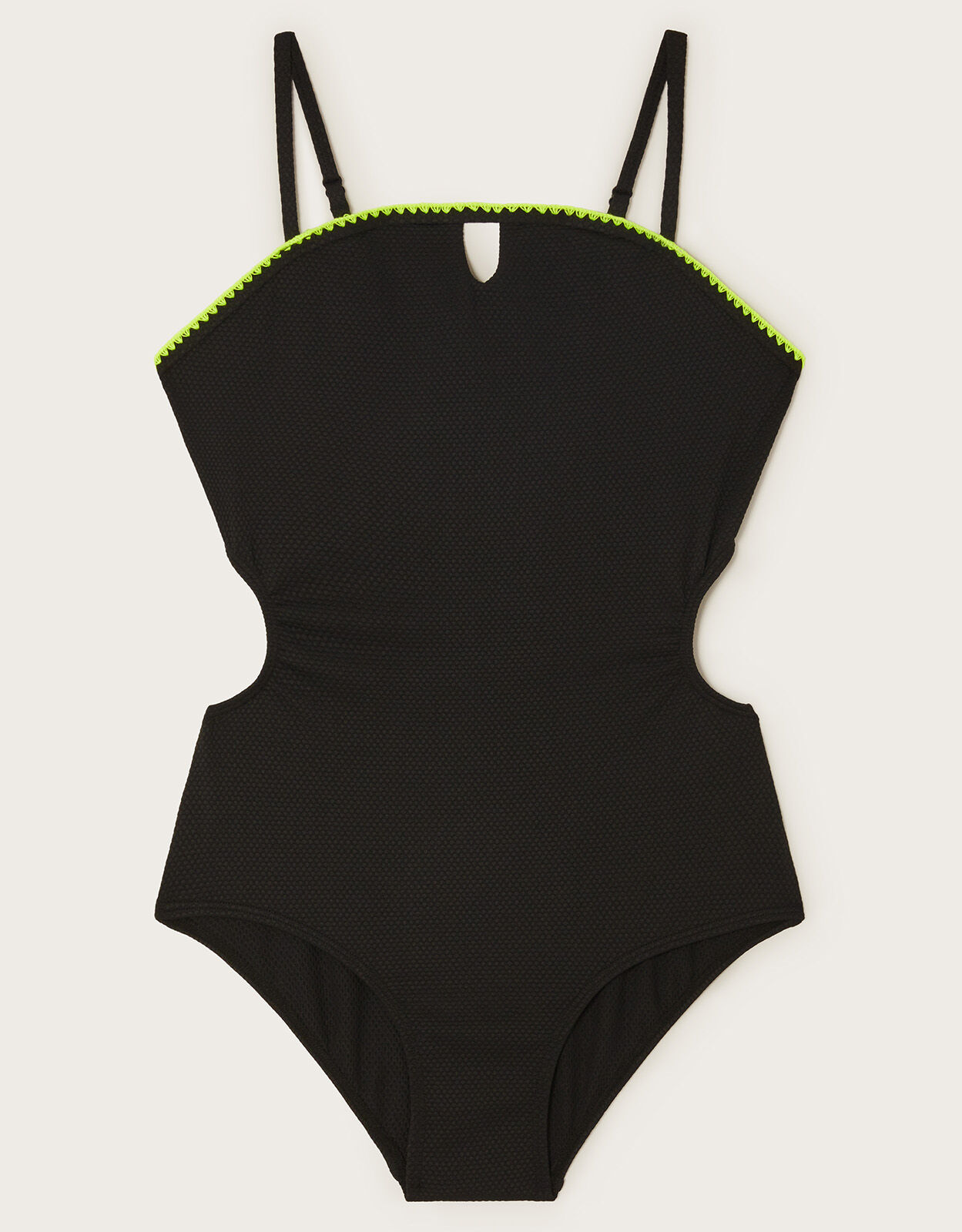 Texture Swimsuit Black Girls Beach Swimwear Monsoon Global