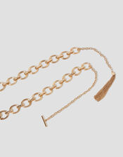 Loop Chain Tassel Belt, Gold (GOLD), large