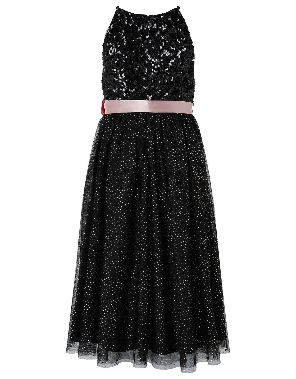 Monsoon pink truth sequin maxi dress cheap