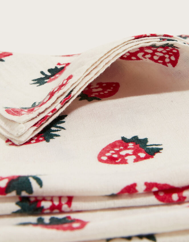 Strawberry Napkins Set of Two, , large