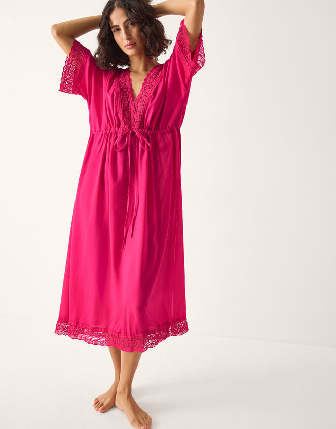 Cali Crochet Cover Up, Pink (PINK), large