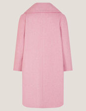 Bow Collar Coat, Pink (PINK), large