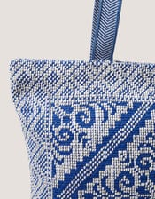 Janine Floral Tapestry Tote Bag, , large