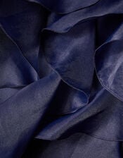 Cancan Ruffle Skirt, Blue (NAVY), large